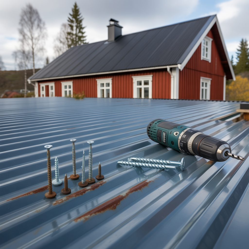 plattakskruvar som slapper felsokning och byte