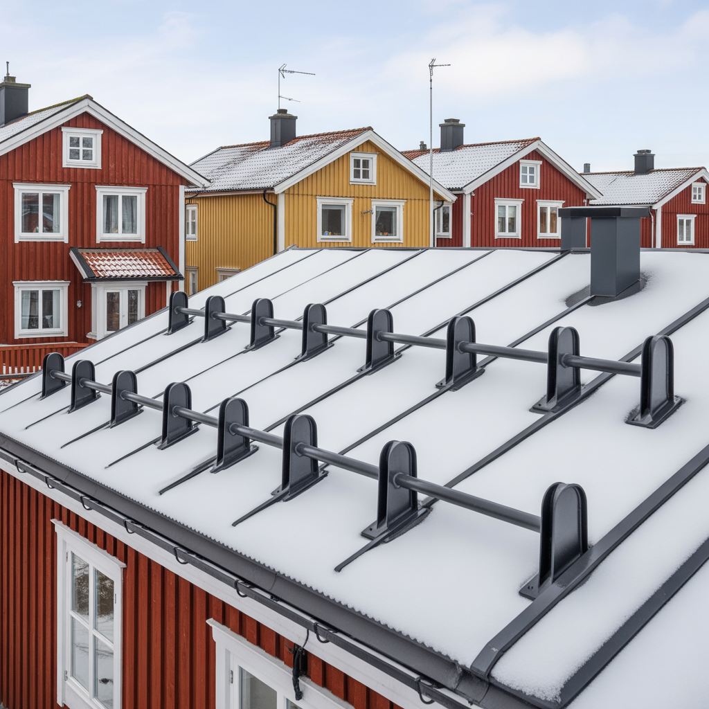 snorasskydd pa villatak krav placering och kostnad